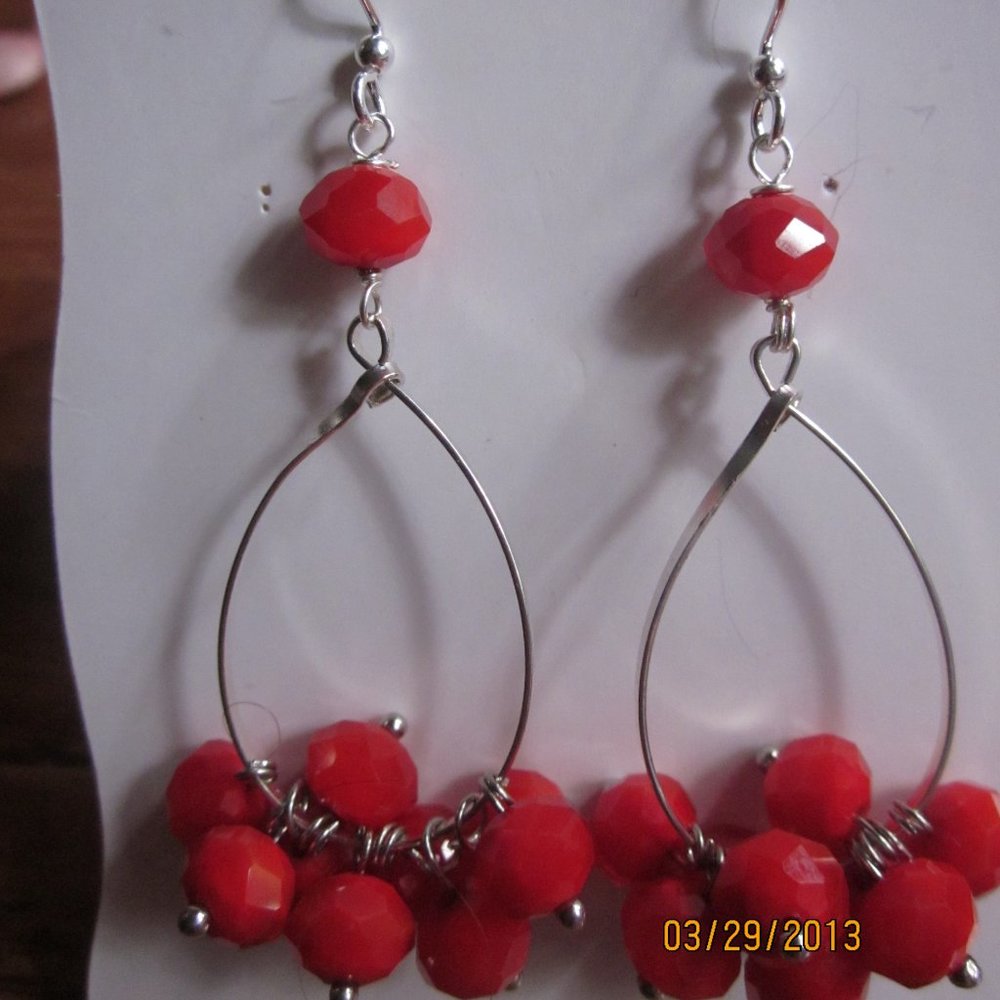 Crystal Chandelier_Valentine Red
